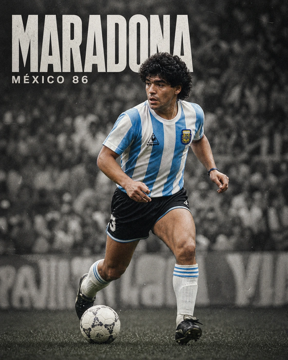 Maradona con Argentina 86